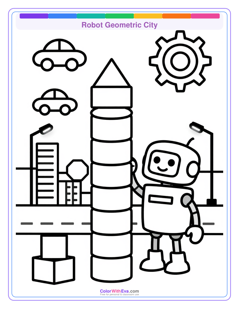 Robot Geometric City thumbnail