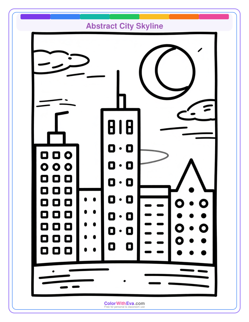 Abstract City Skyline preview