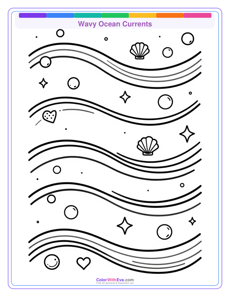 Wavy Ocean Currents preview