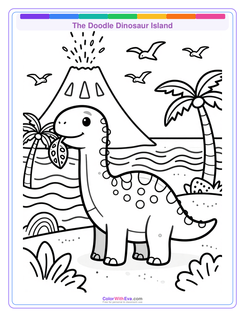The Doodle Dinosaur Island thumbnail