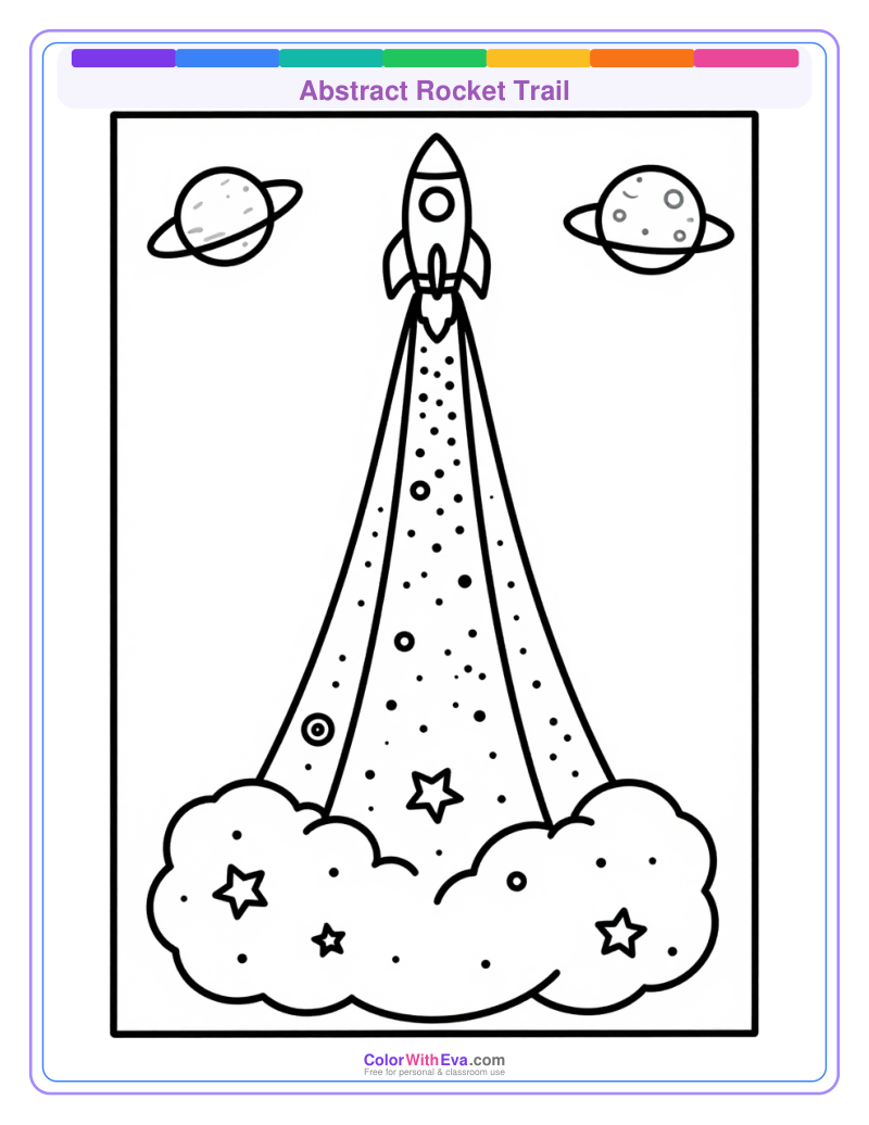 Abstract Rocket Trail preview