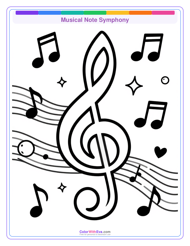 Musical Note Symphony preview