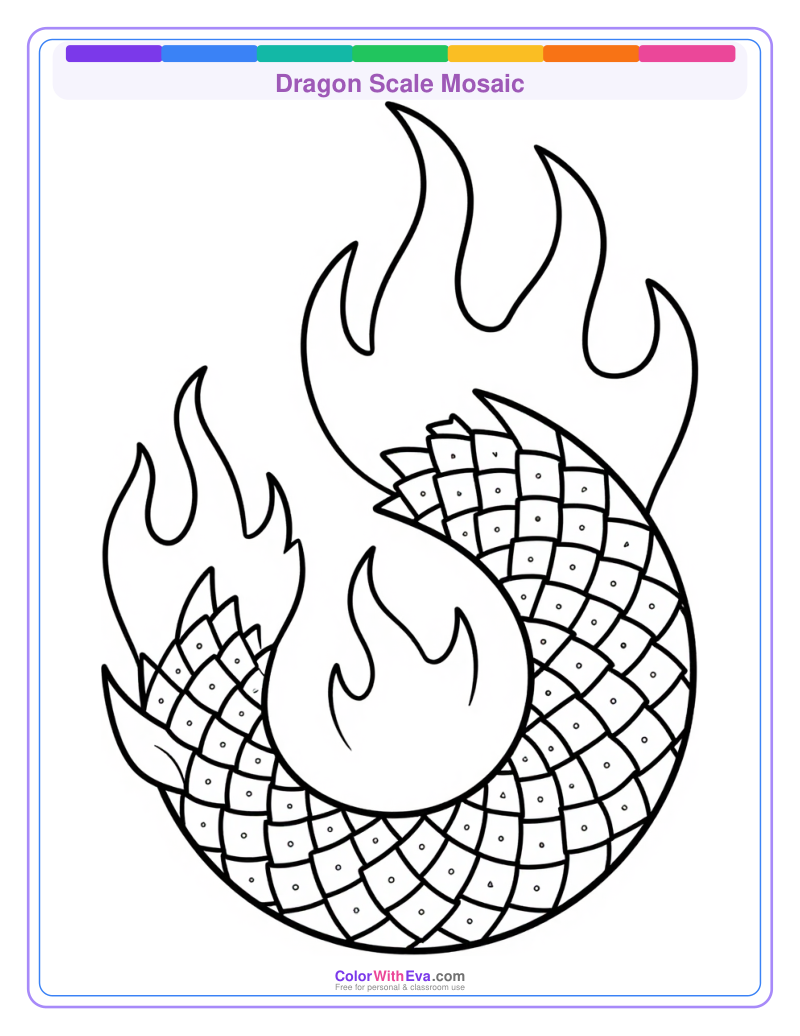 Dragon Scale Mosaic preview