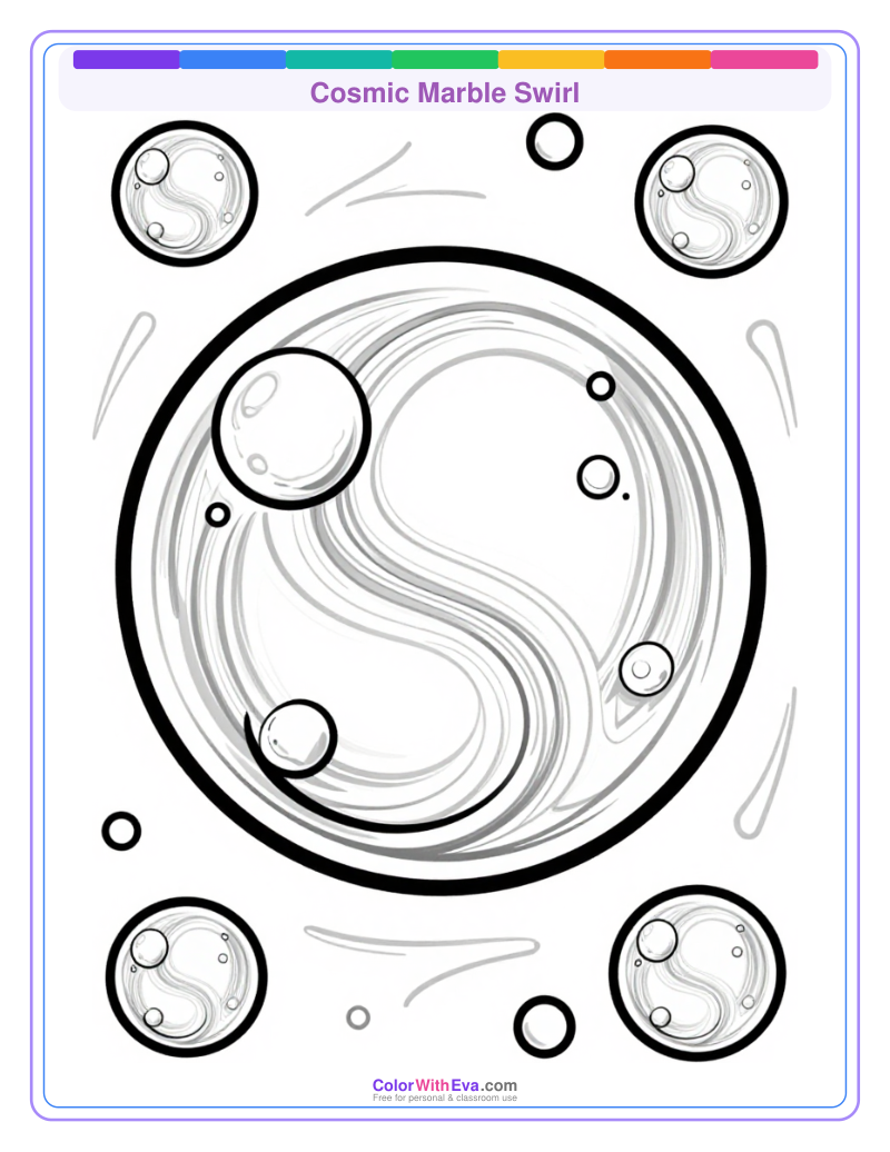 Cosmic Marble Swirl preview