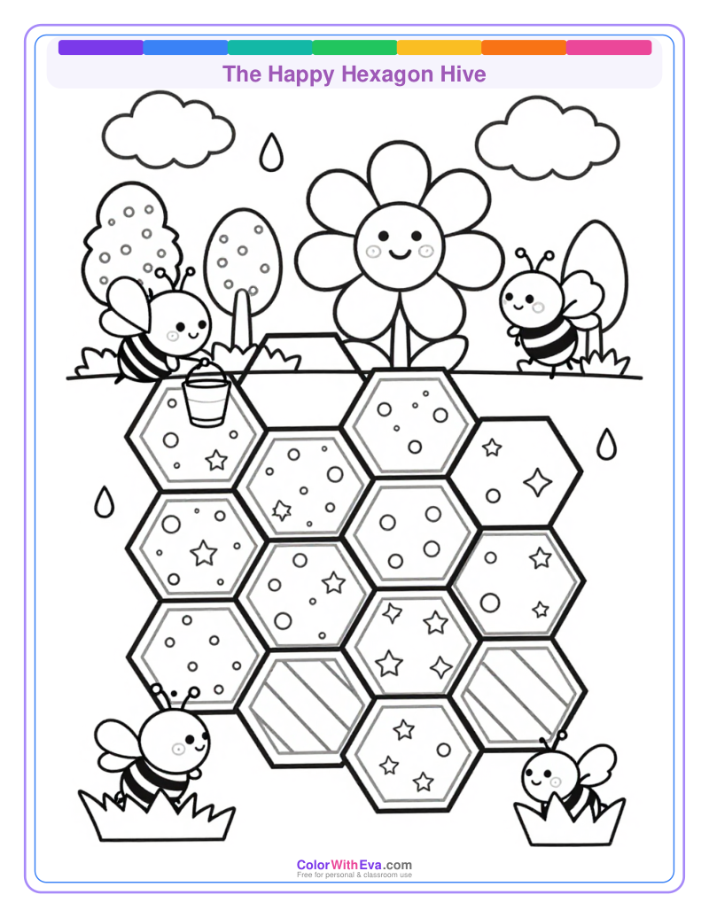 The Happy Hexagon Hive thumbnail