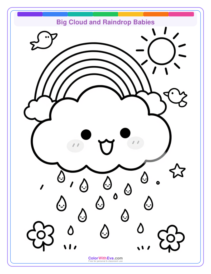 Big Cloud and Raindrop Babies thumbnail