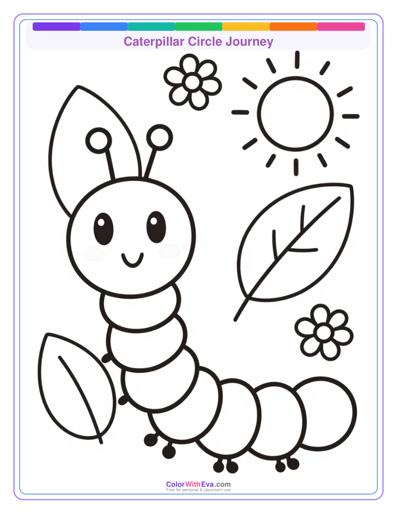 Caterpillar Circle Journey preview