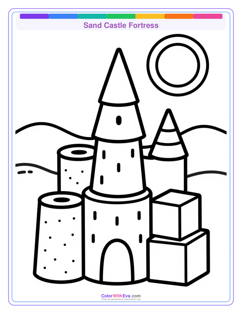 Sand Castle Fortress preview