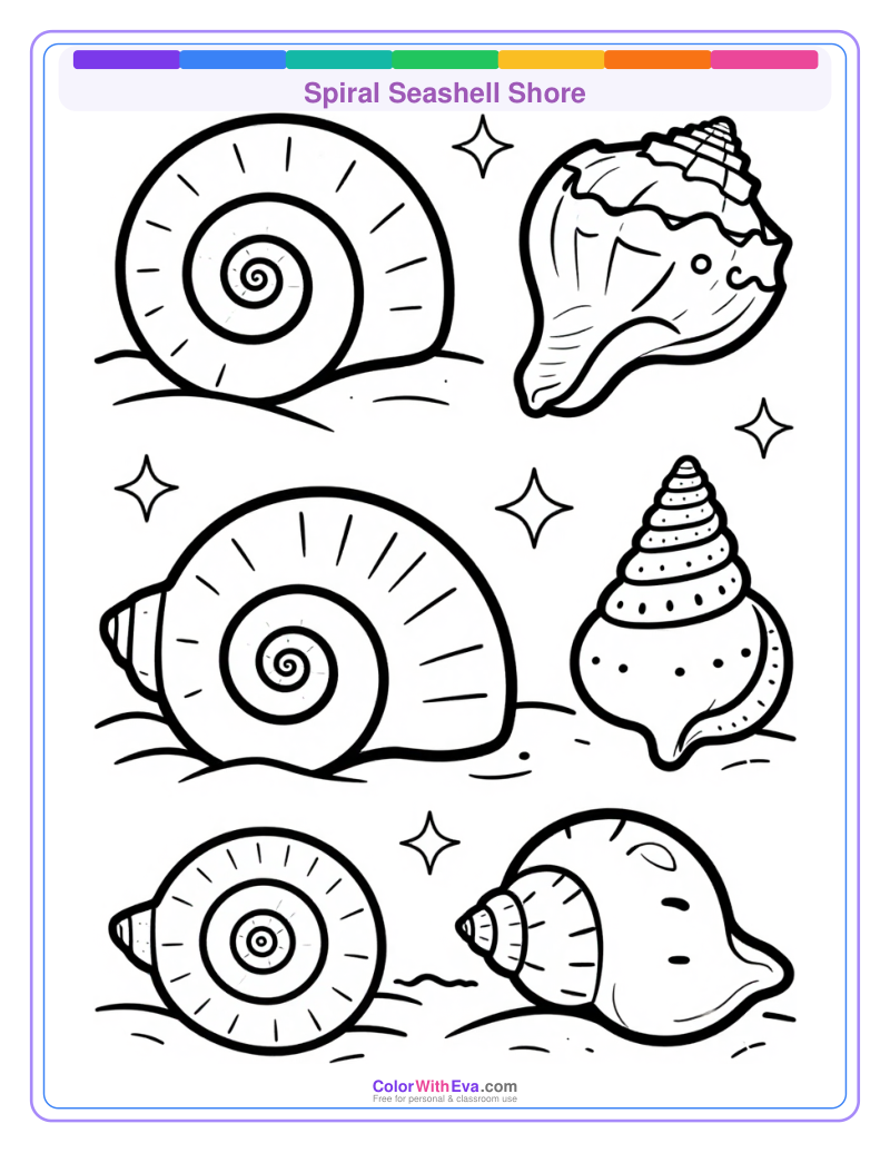 Spiral Seashell Shore preview