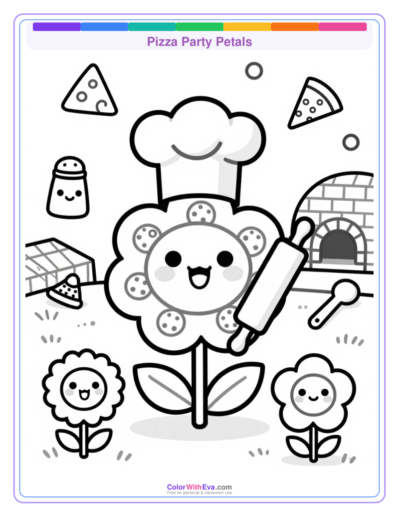 Pizza Party Petals preview