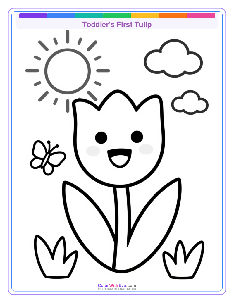 Toddler's First Tulip thumbnail