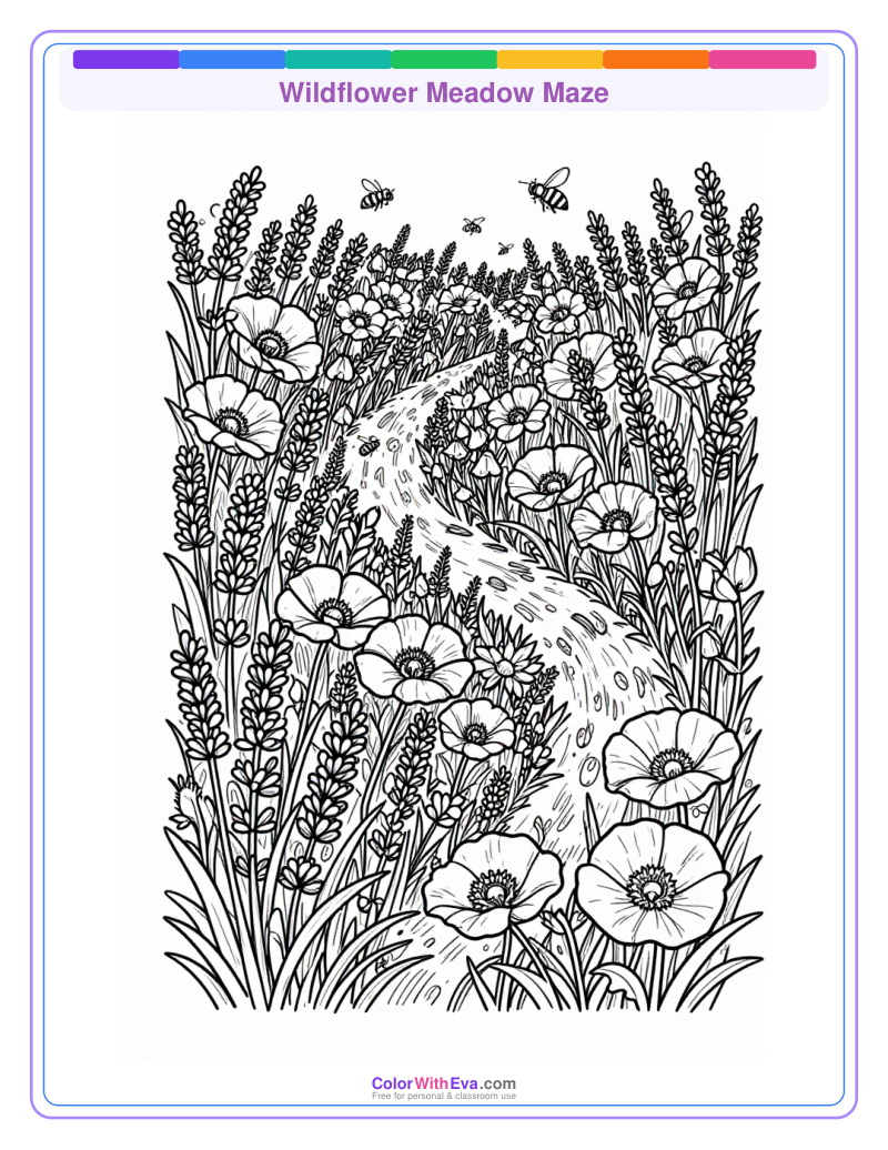 Wildflower Meadow Maze preview