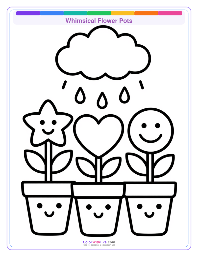 Whimsical Flower Pots preview