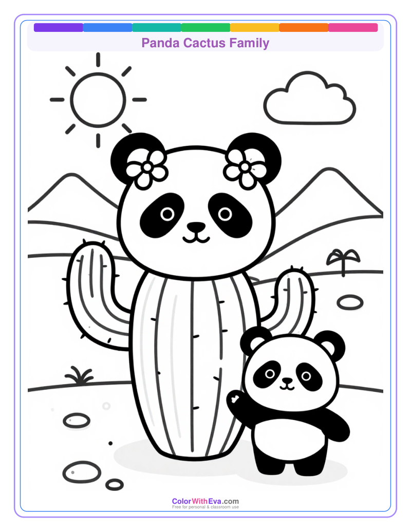 Panda Cactus Family thumbnail