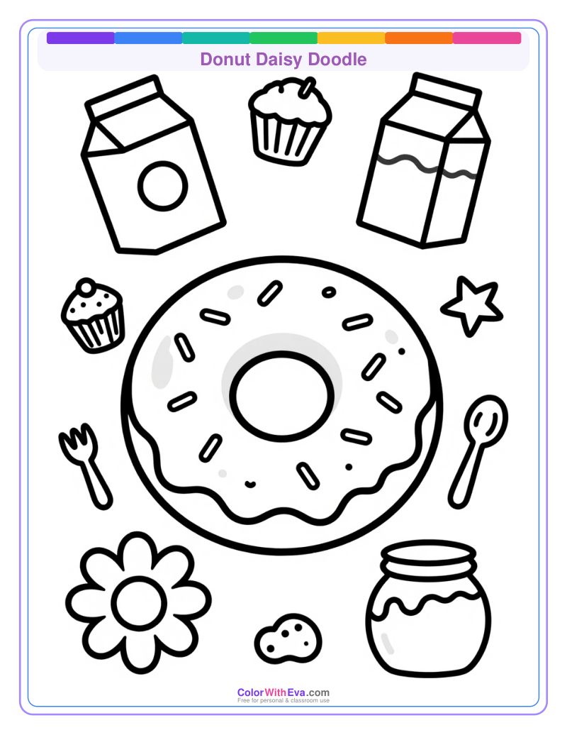 Donut Daisy Doodle thumbnail