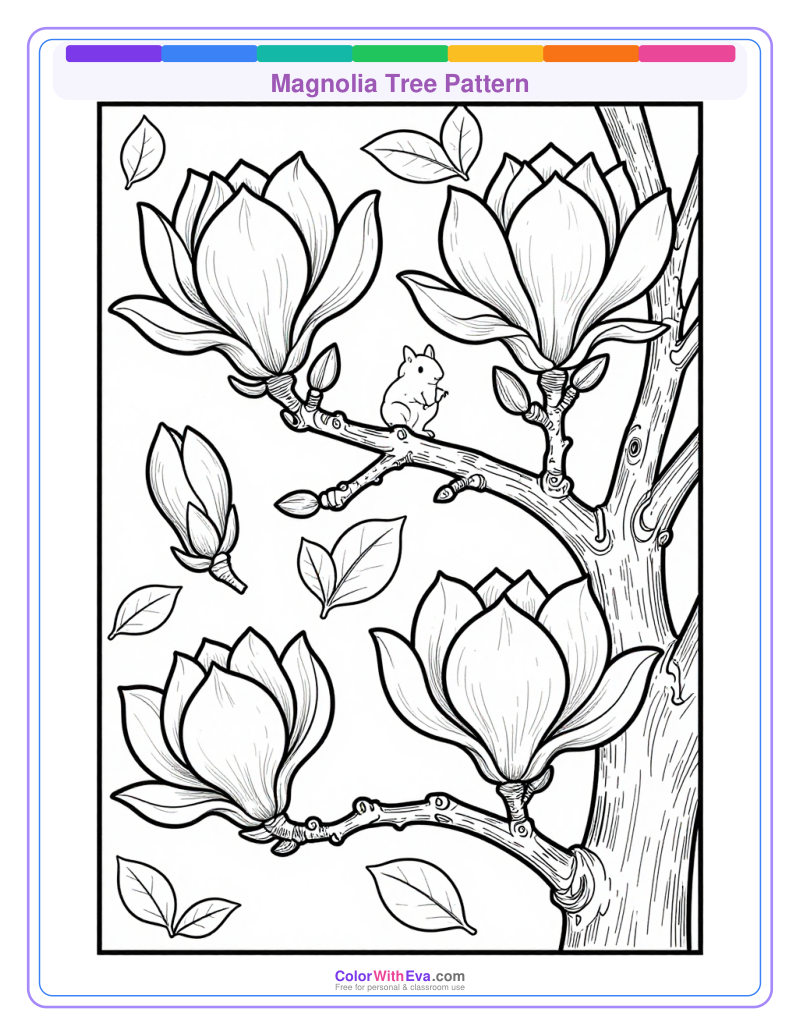 Magnolia Tree Pattern preview