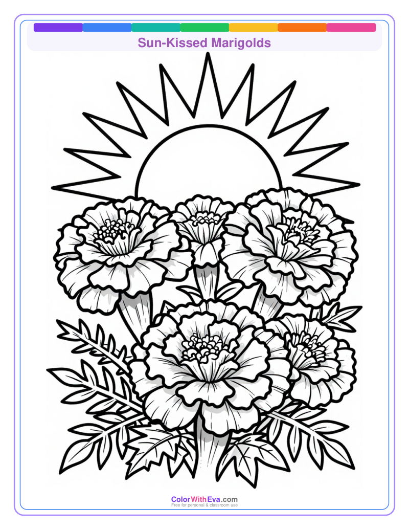 Sun-Kissed Marigolds preview