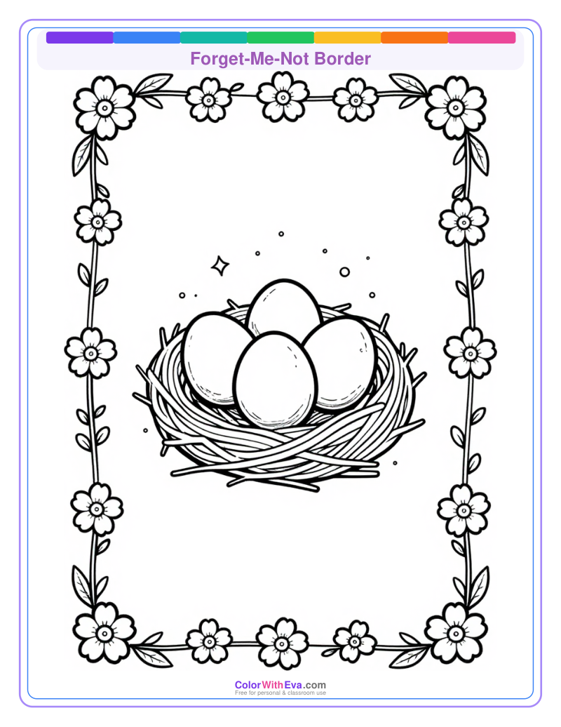 Forget-Me-Not Border preview