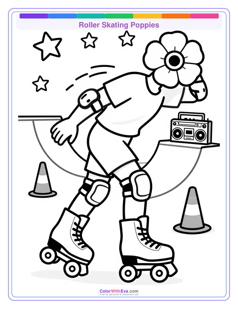 Roller Skating Poppies thumbnail