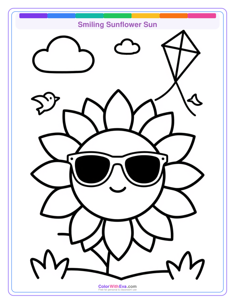 Smiling Sunflower Sun thumbnail