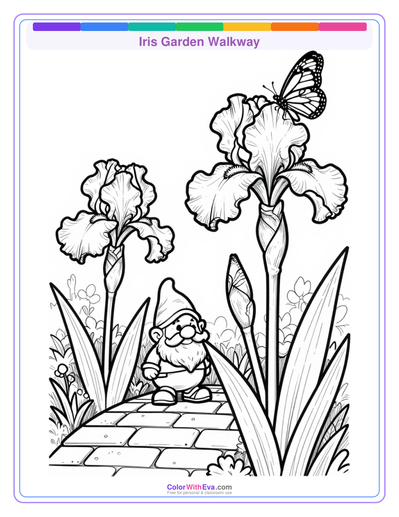 Iris Garden Walkway preview