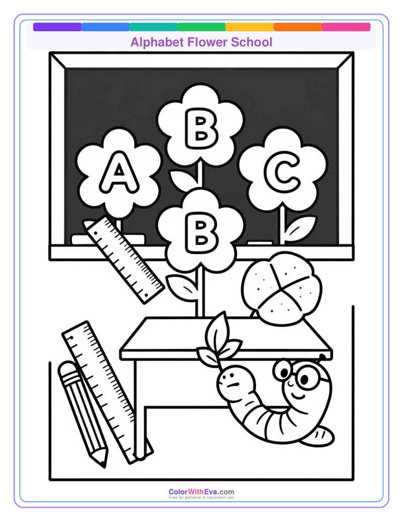 Alphabet Flower School thumbnail