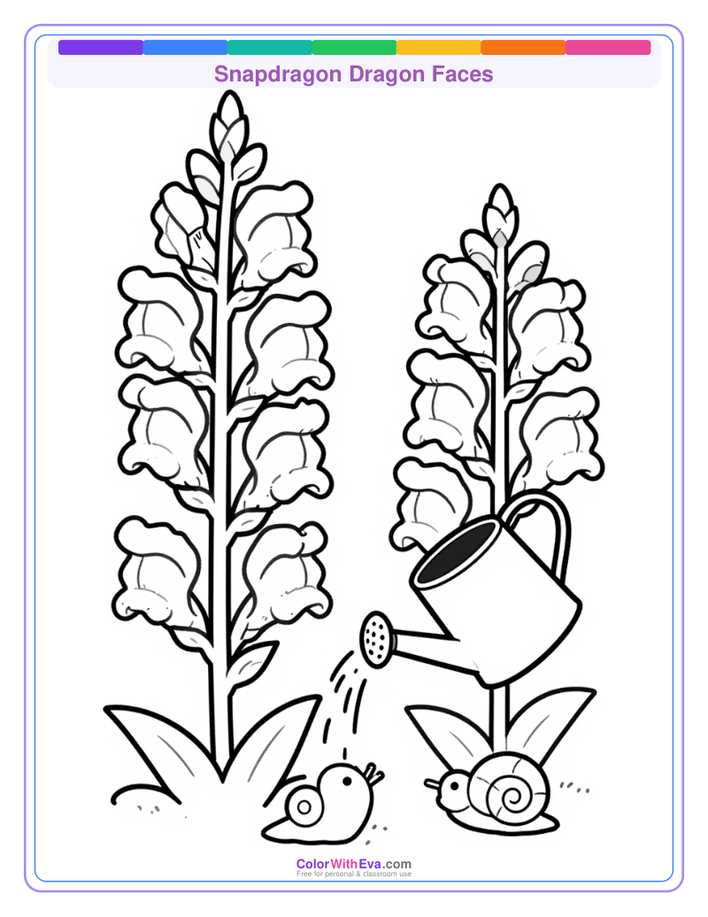 Snapdragon Dragon Faces preview