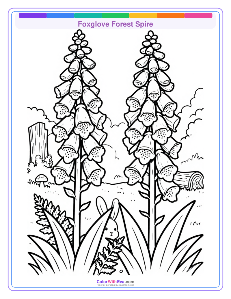 Foxglove Forest Spire preview