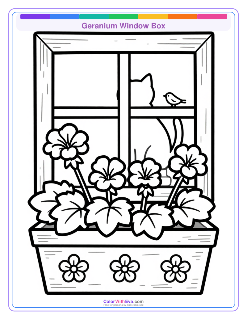 Geranium Window Box preview