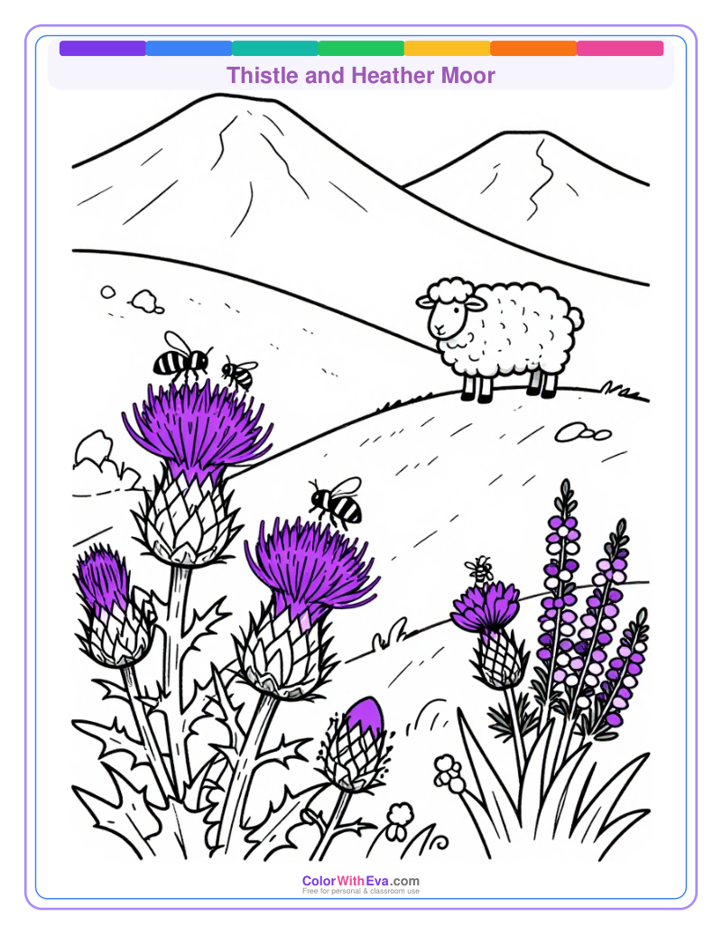 Thistle and Heather Moor preview