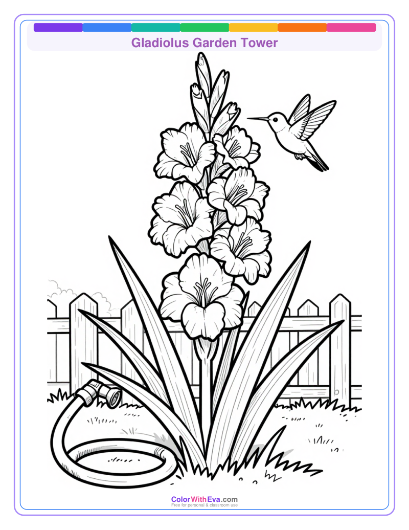 Gladiolus Garden Tower preview