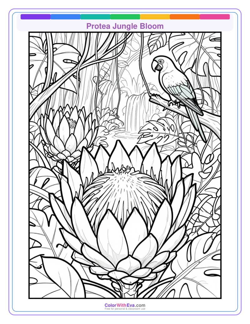 Protea Jungle Bloom preview