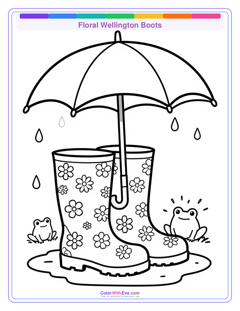 Floral Wellington Boots preview