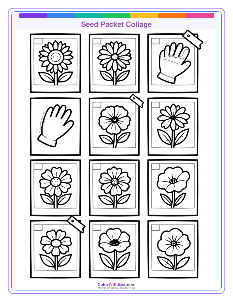 Seed Packet Collage preview