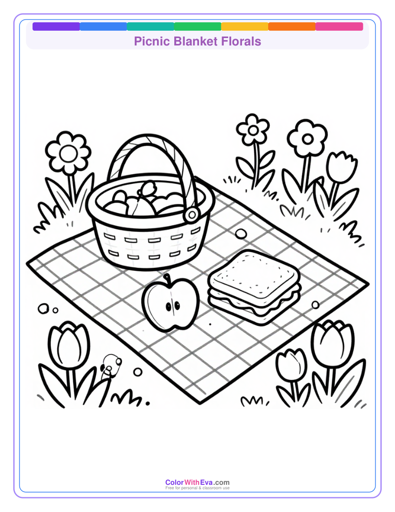 Picnic Blanket Florals preview