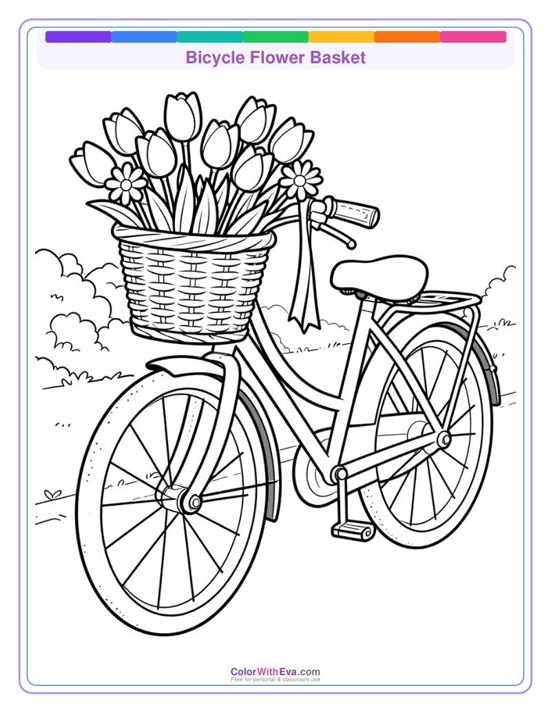 Bicycle Flower Basket preview