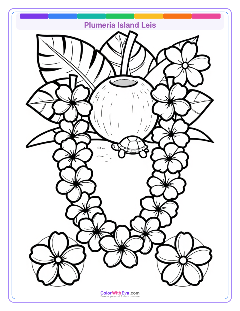 Plumeria Island Leis preview