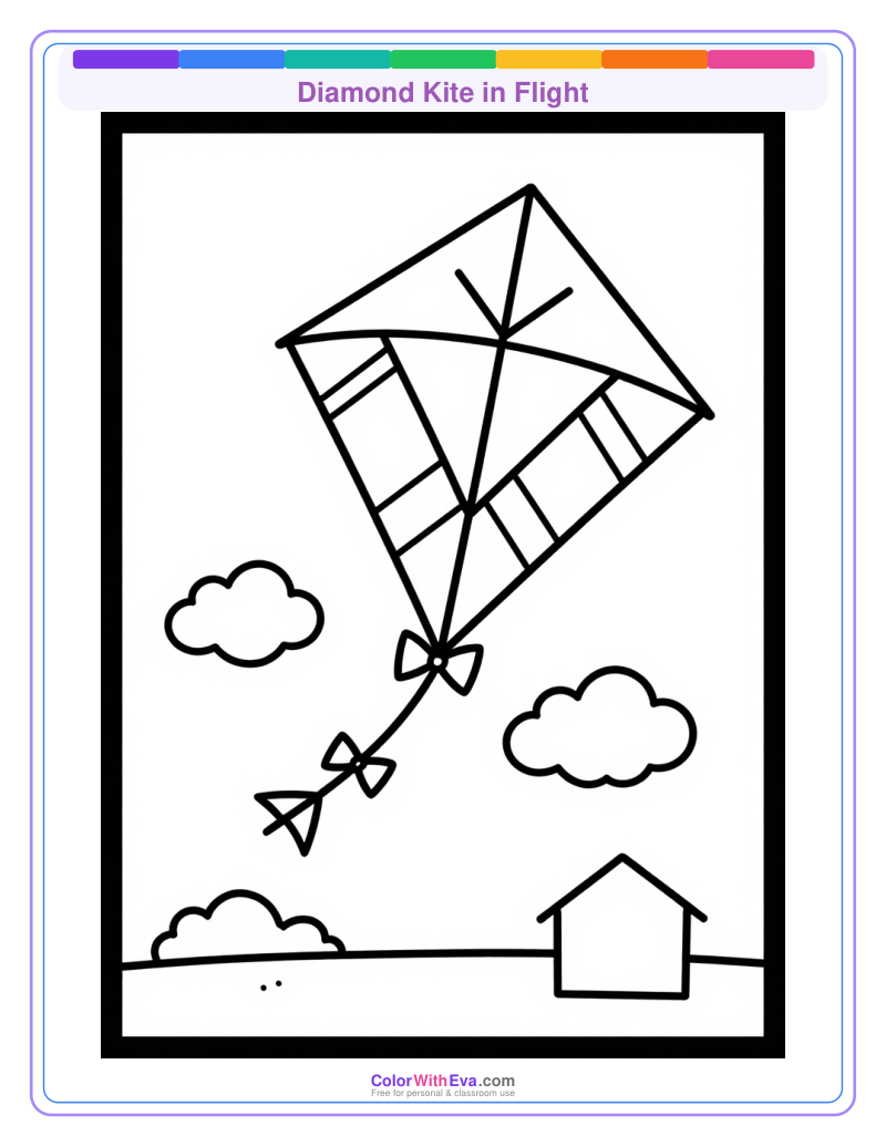 Diamond Kite in Flight preview