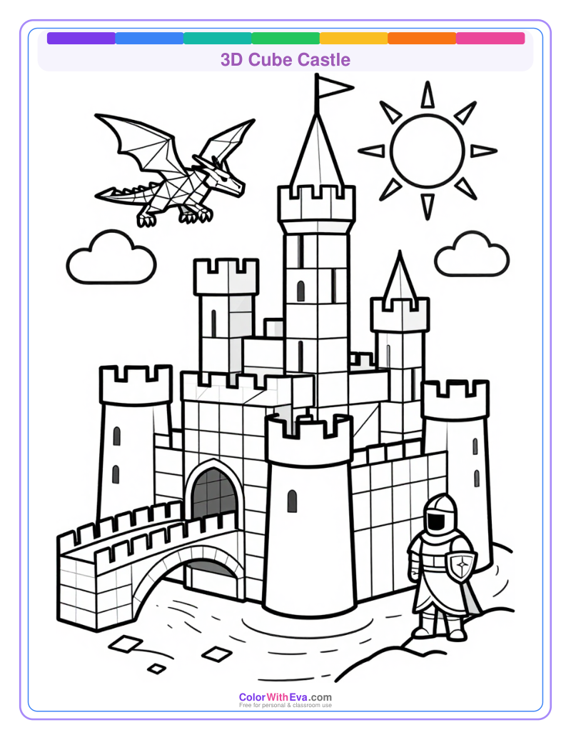 3D Cube Castle thumbnail