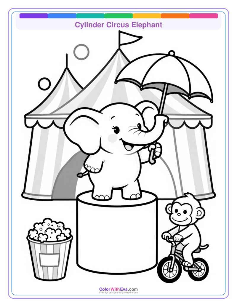 Cylinder Circus Elephant thumbnail