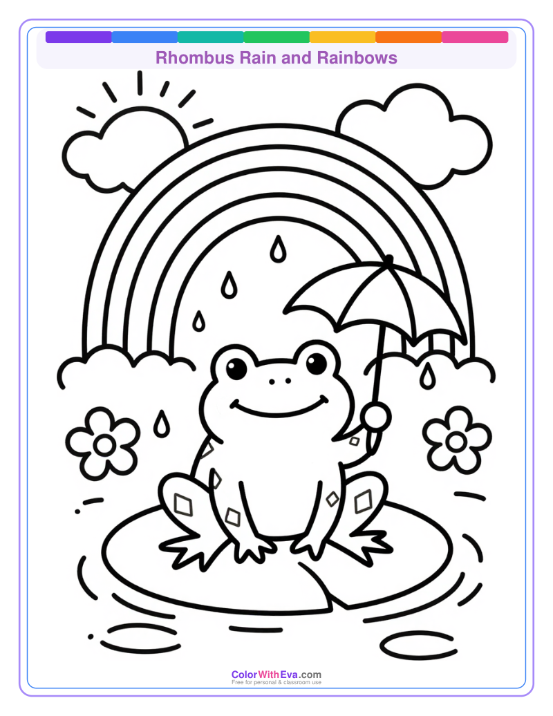 Rhombus Rain and Rainbows thumbnail