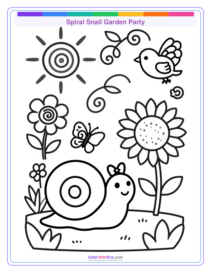 Spiral Snail Garden Party thumbnail