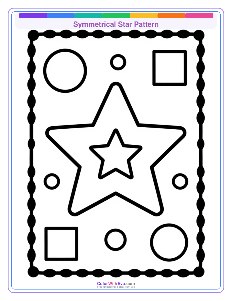 Symmetrical Star Pattern preview