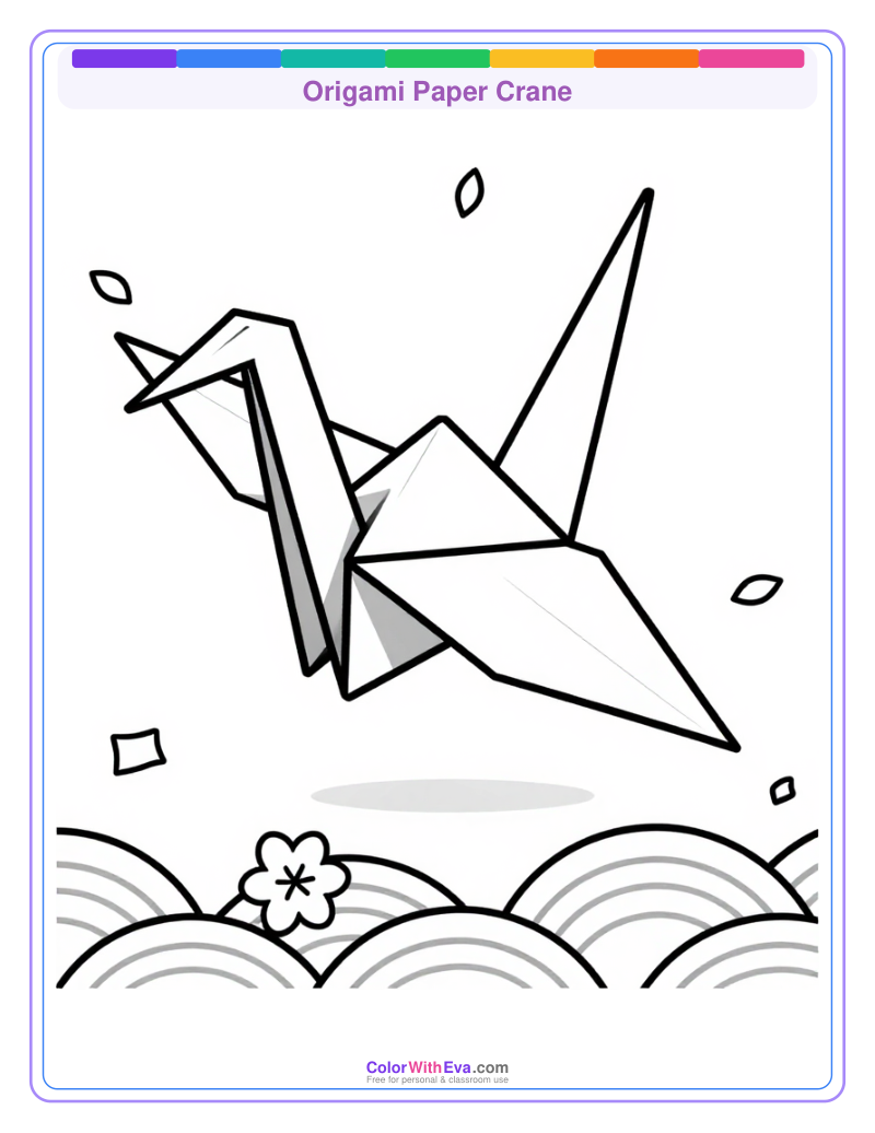 Origami Paper Crane preview