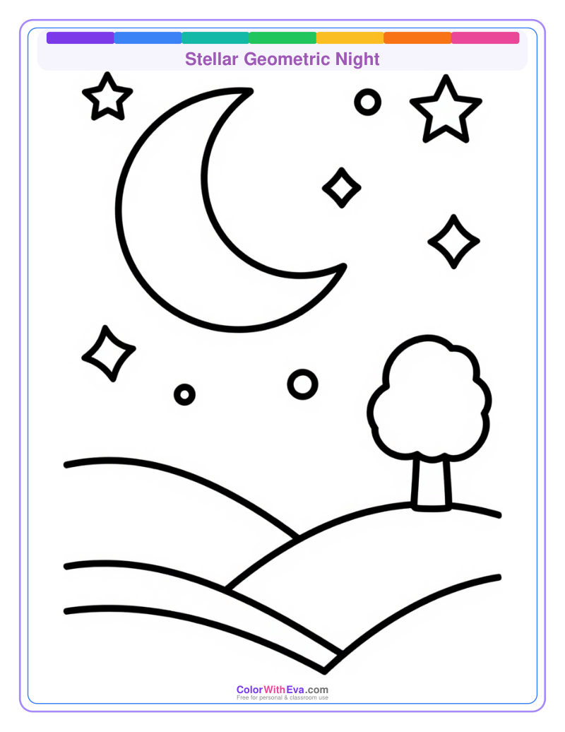 Stellar Geometric Night preview