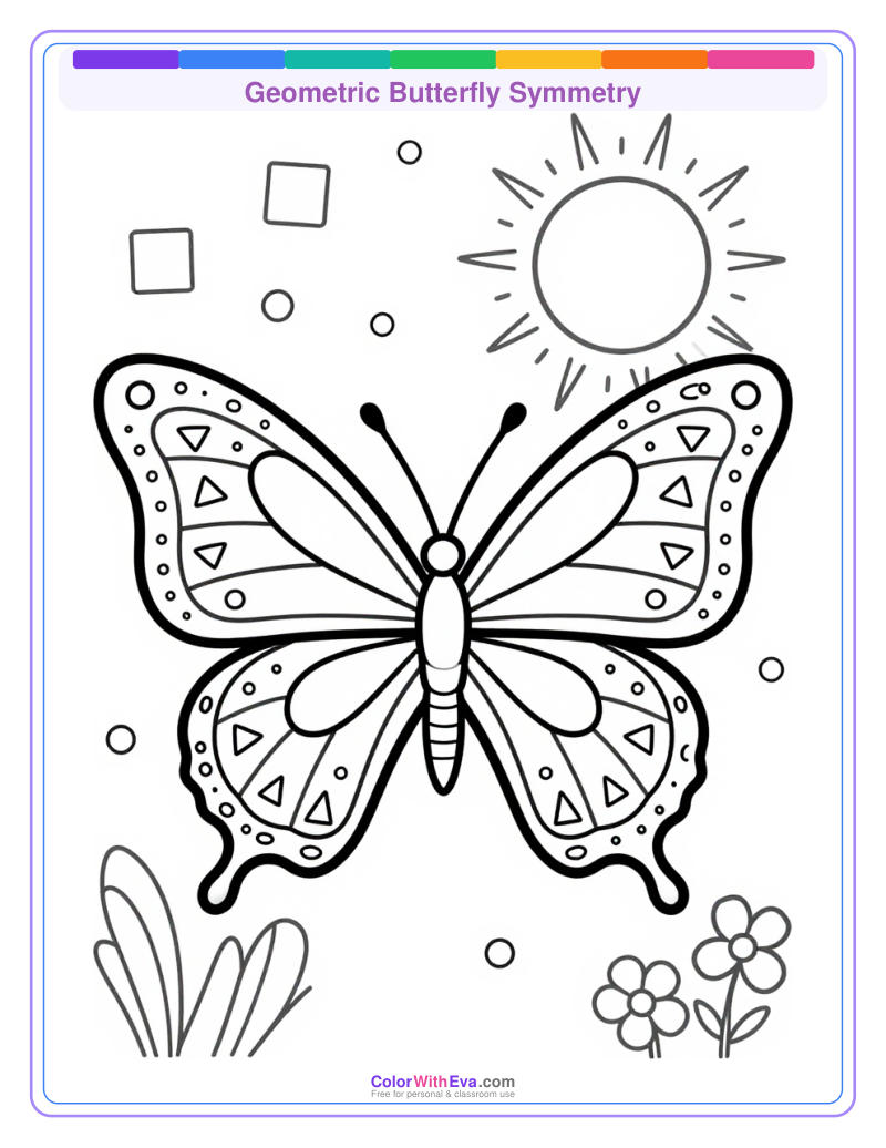 Geometric Butterfly Symmetry preview