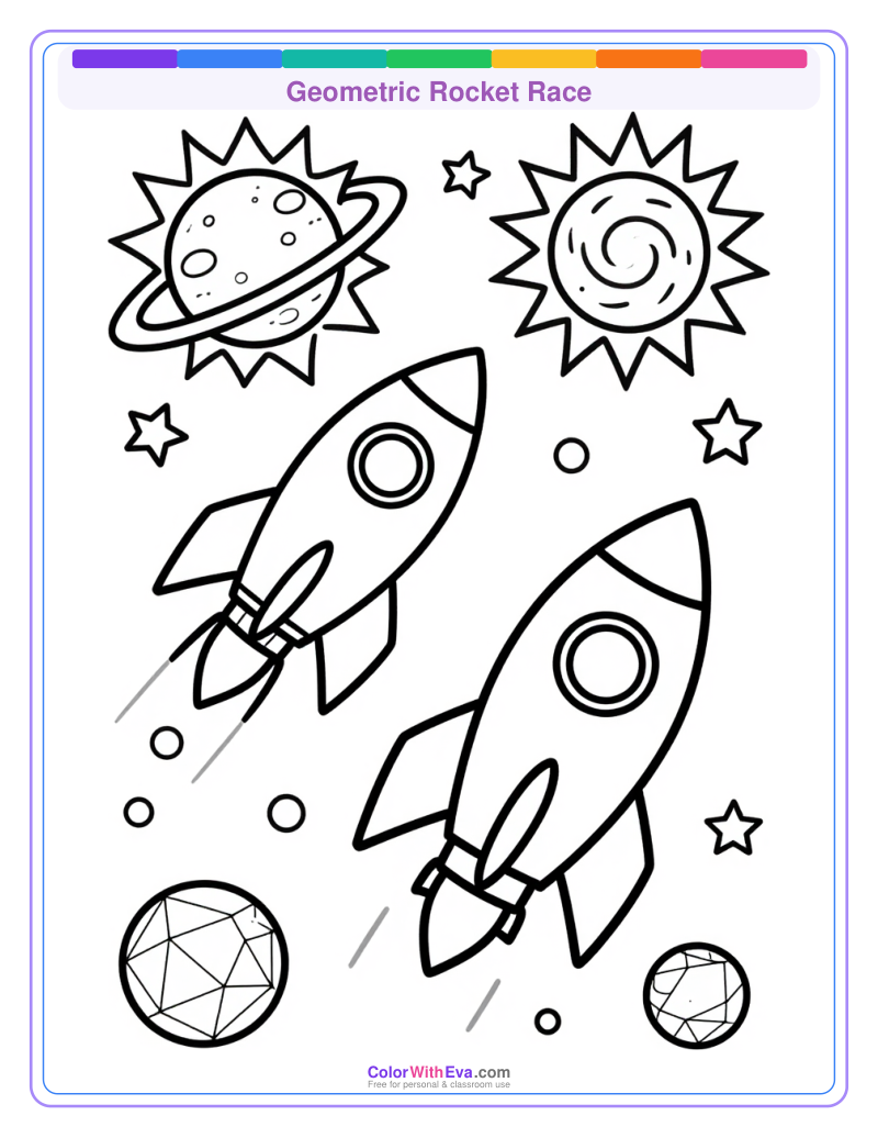 Geometric Rocket Race thumbnail