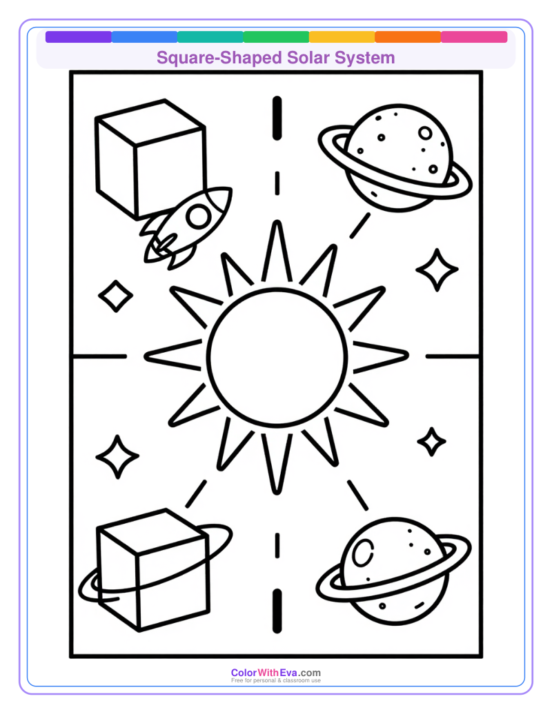 Square-Shaped Solar System preview
