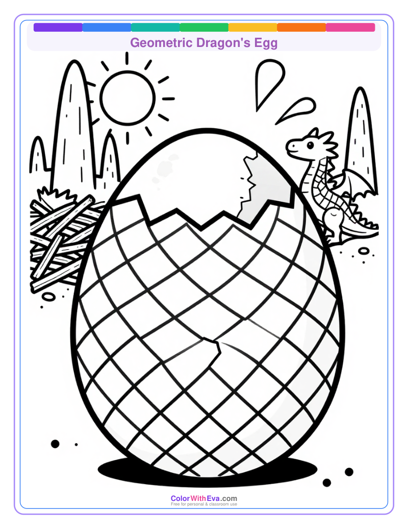 Geometric Dragon's Egg thumbnail