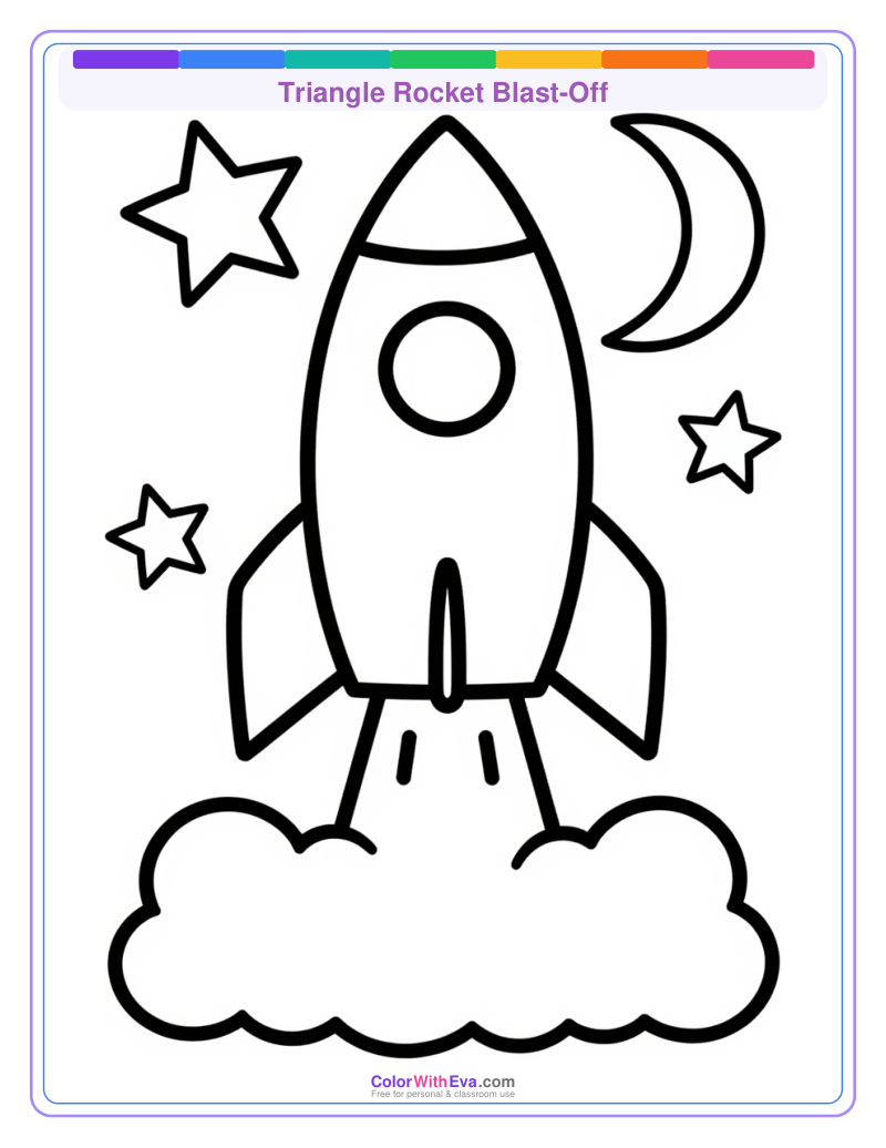 Triangle Rocket Blast-Off preview